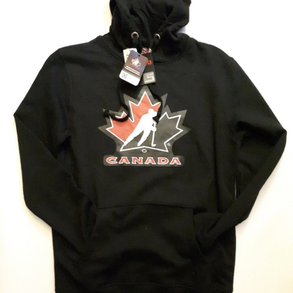 Team Canada Hoodie Black NWT S M L
